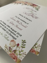 wedding invites floral invite designs at Invite Delight