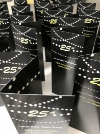 25 menu card corporate at Invite Delight